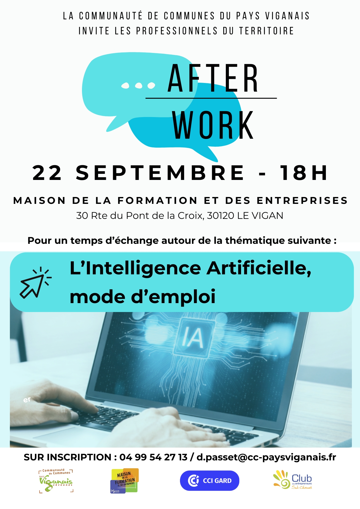 After Work « L'Intelligence Artificielle, mode d'emploi »_Le Vigan