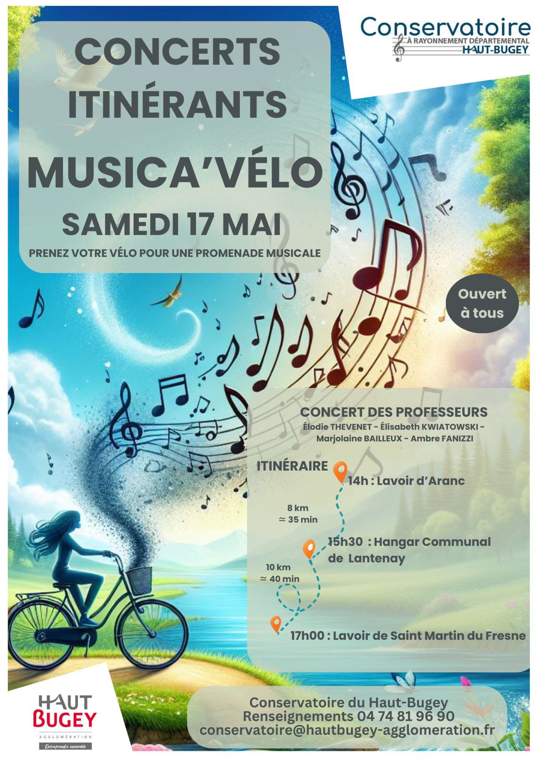 🎶 MUSICAVÉLO : des scènes ouvertes itinérantes à vélo ! 🚲_Oyonnax