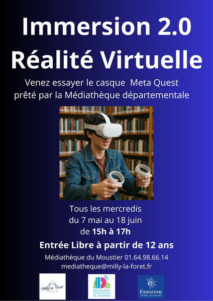Immersion 2.0 – Réalité Virtuelle_Milly-la-Forêt
