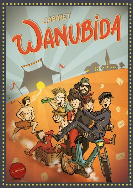 affiche cabaret wanubida