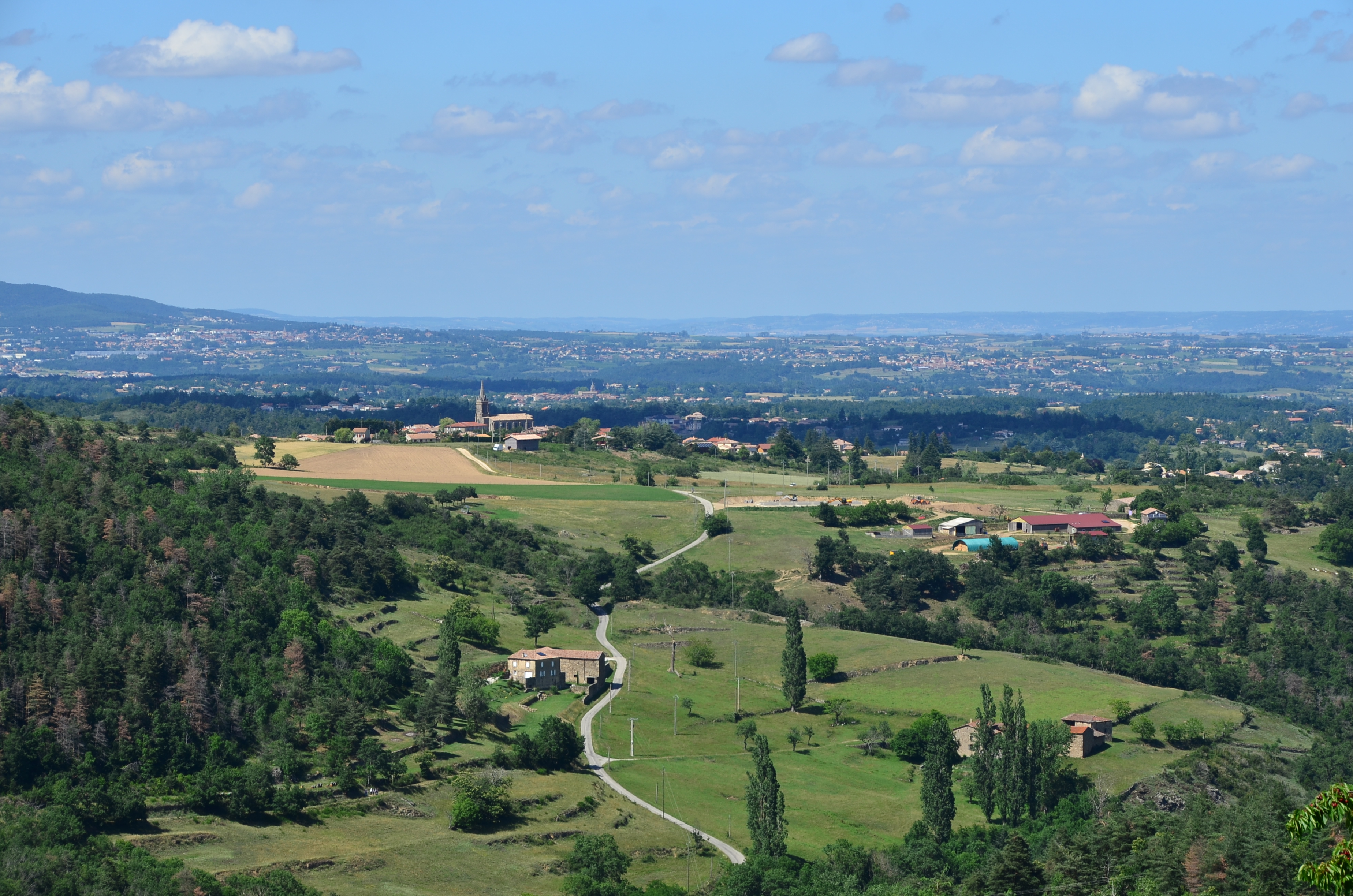 Marked hikes for the Ardéchoise - Montplot_Saint-Félicien