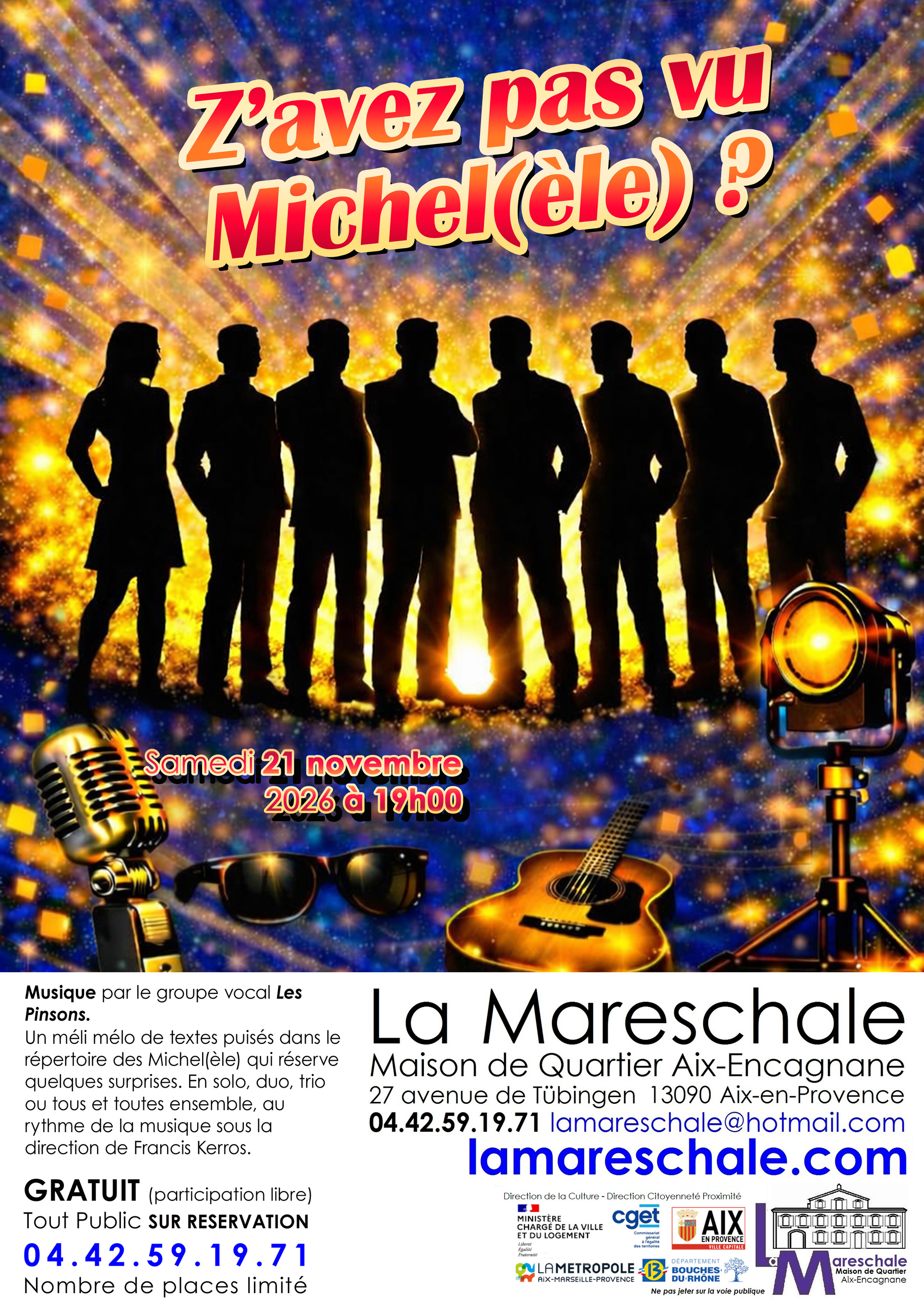 Spectacle - Z'avez pas vu Michel(èle)