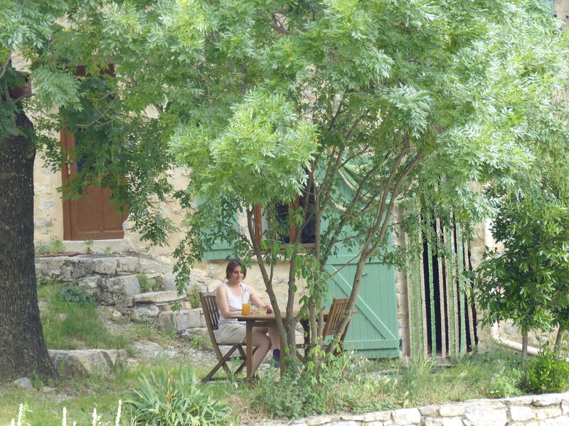 terrasse ouest , entrée