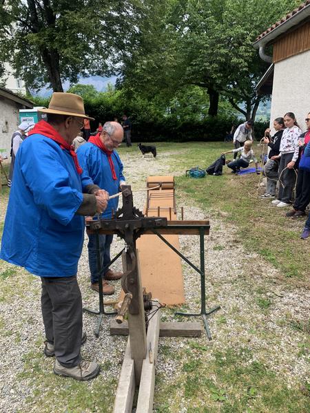 Band d'âne ou banc à planer