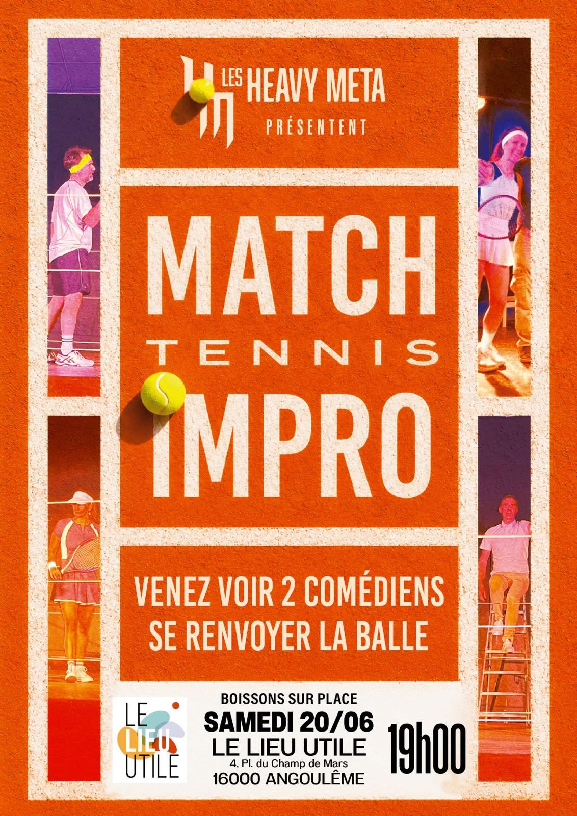 Spectacle - Match Tennis Impro