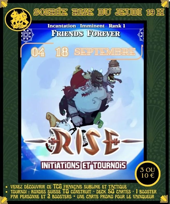Initiation ou tournoi Rise au chat chouette