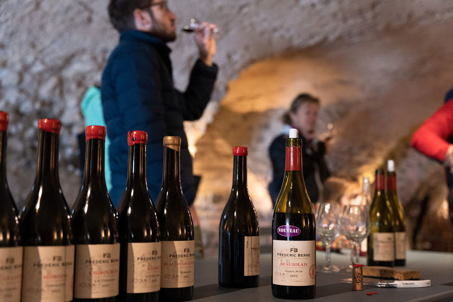 Dégustation vin Frédéric Berne