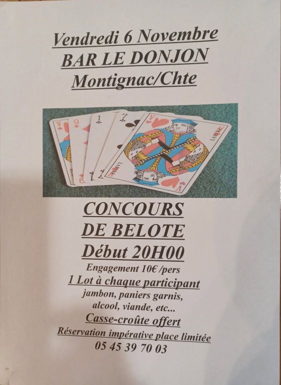 Concours de belote_La Boixe