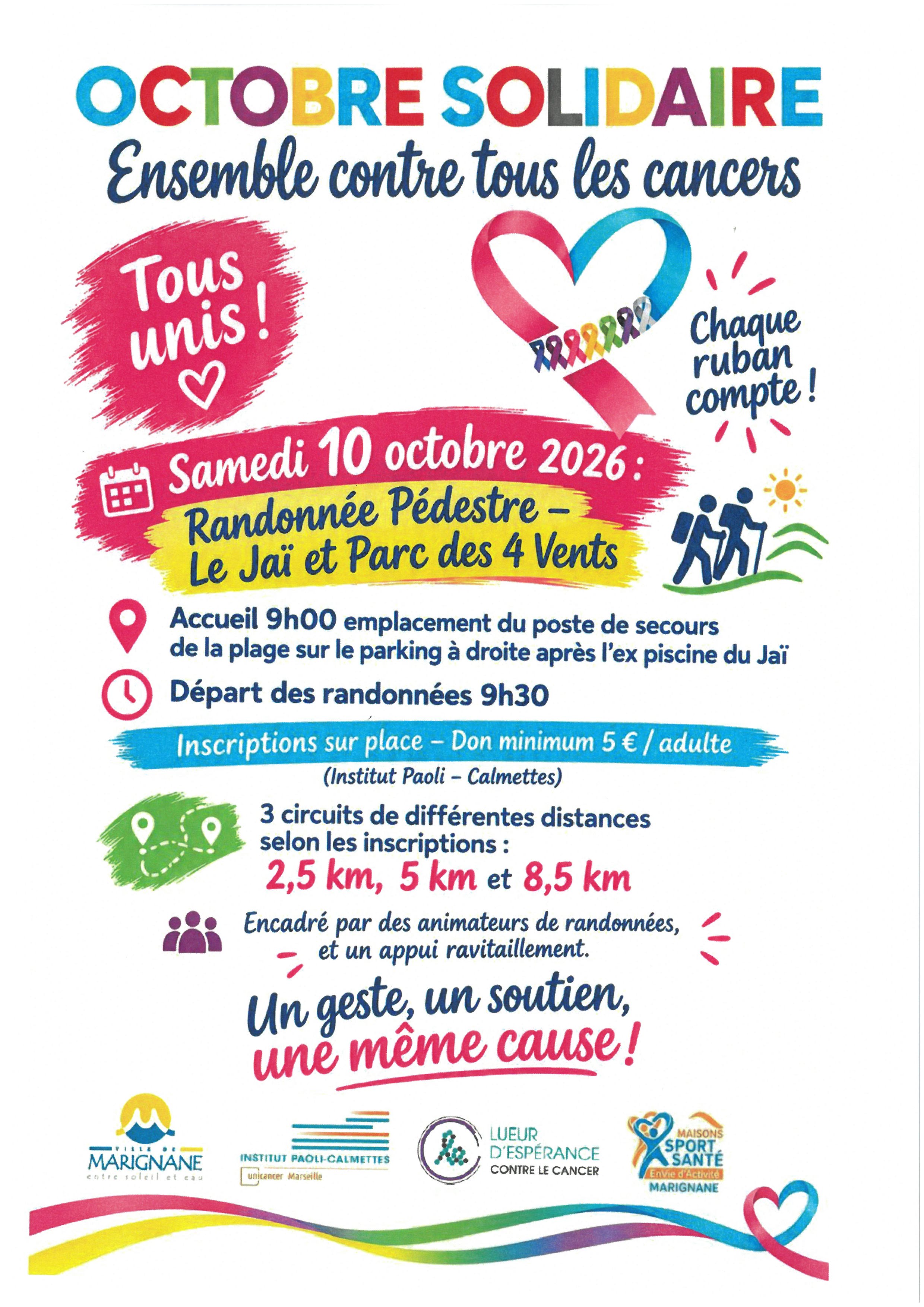 Octobre Solidaire : Randonnée pédestre