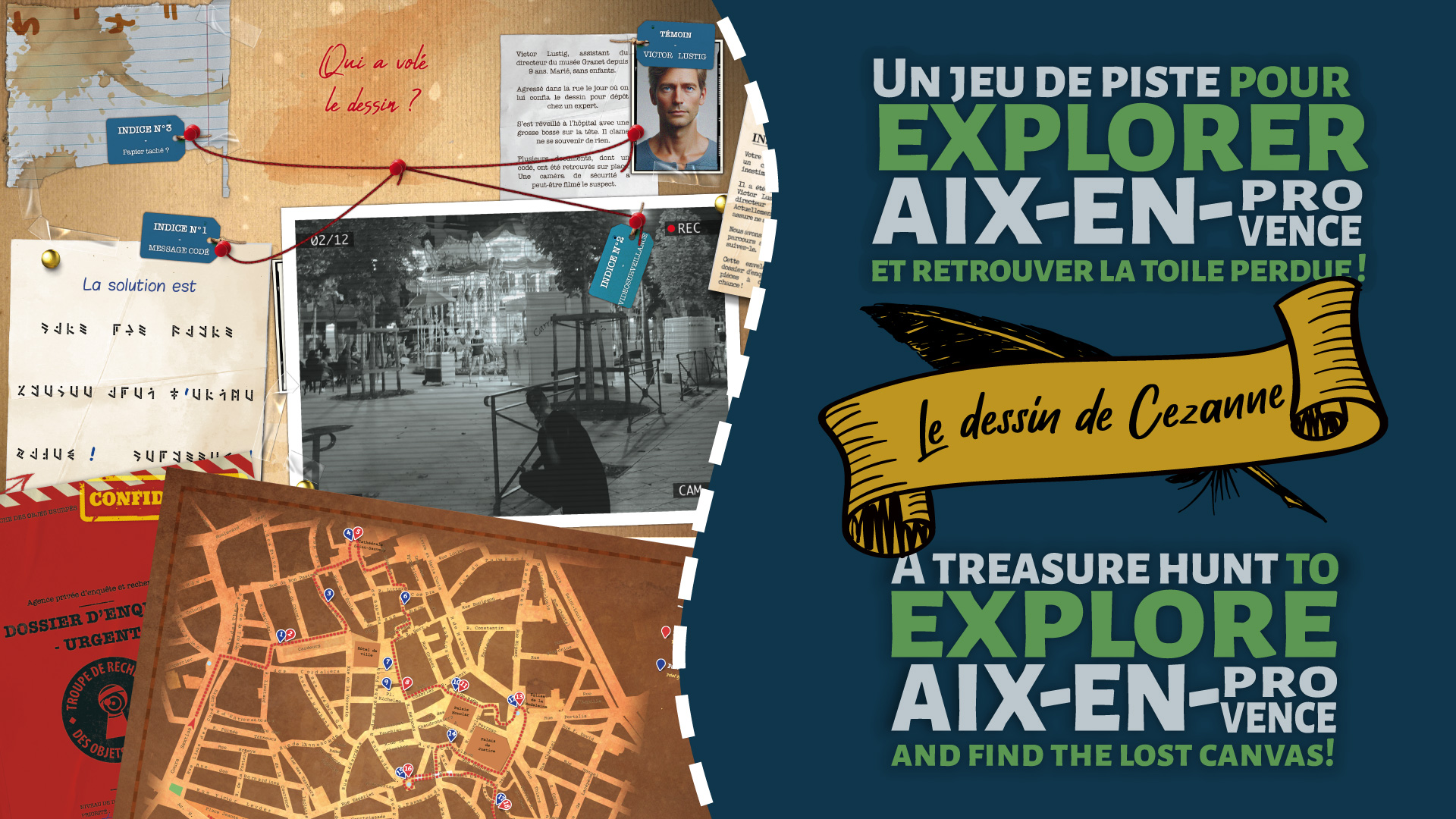 Jeu de piste - Le mystère du dessin de Cezanne - photo 2