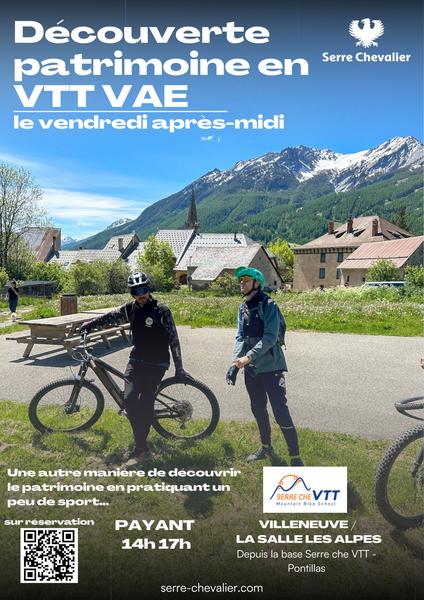 JEP 2026 :  Découverte patrimoine de la vallée en VTT VAE