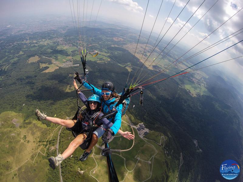 Flying puy de Dome