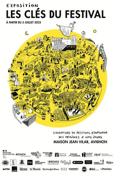 Exposition Les Clés du Festival  L'aventure du Festival d'Avignon des origines à nos jours