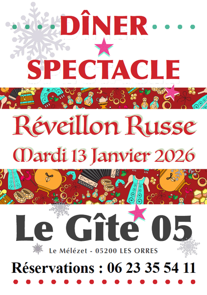 Réveillon Russe au Gîte 05_Les Orres