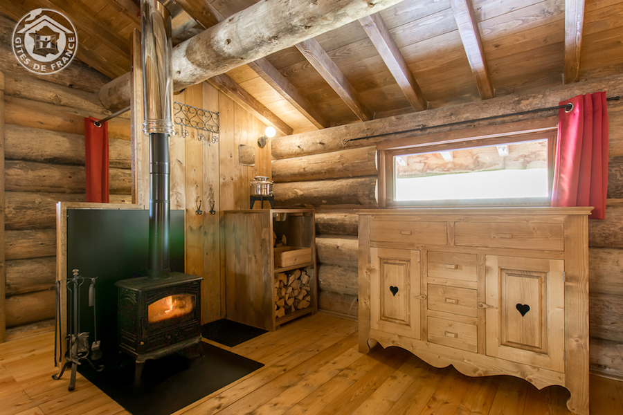 Interior Bouquetin cabin