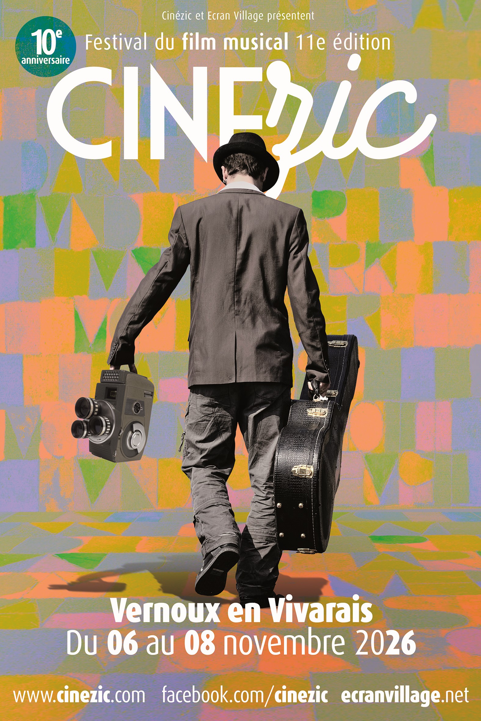 Affiche de la 11ème édition du festival