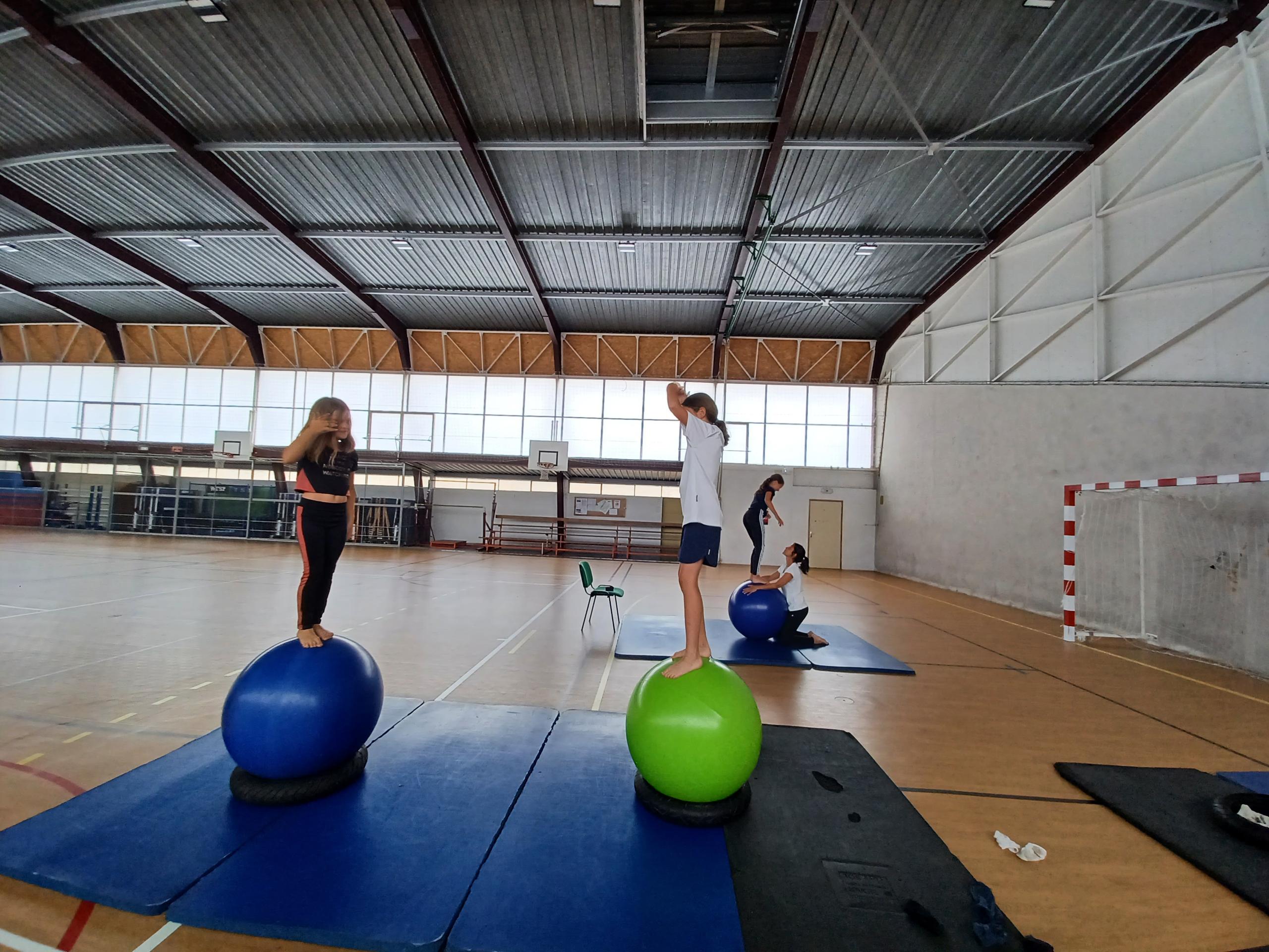 Initiation cirque en famille