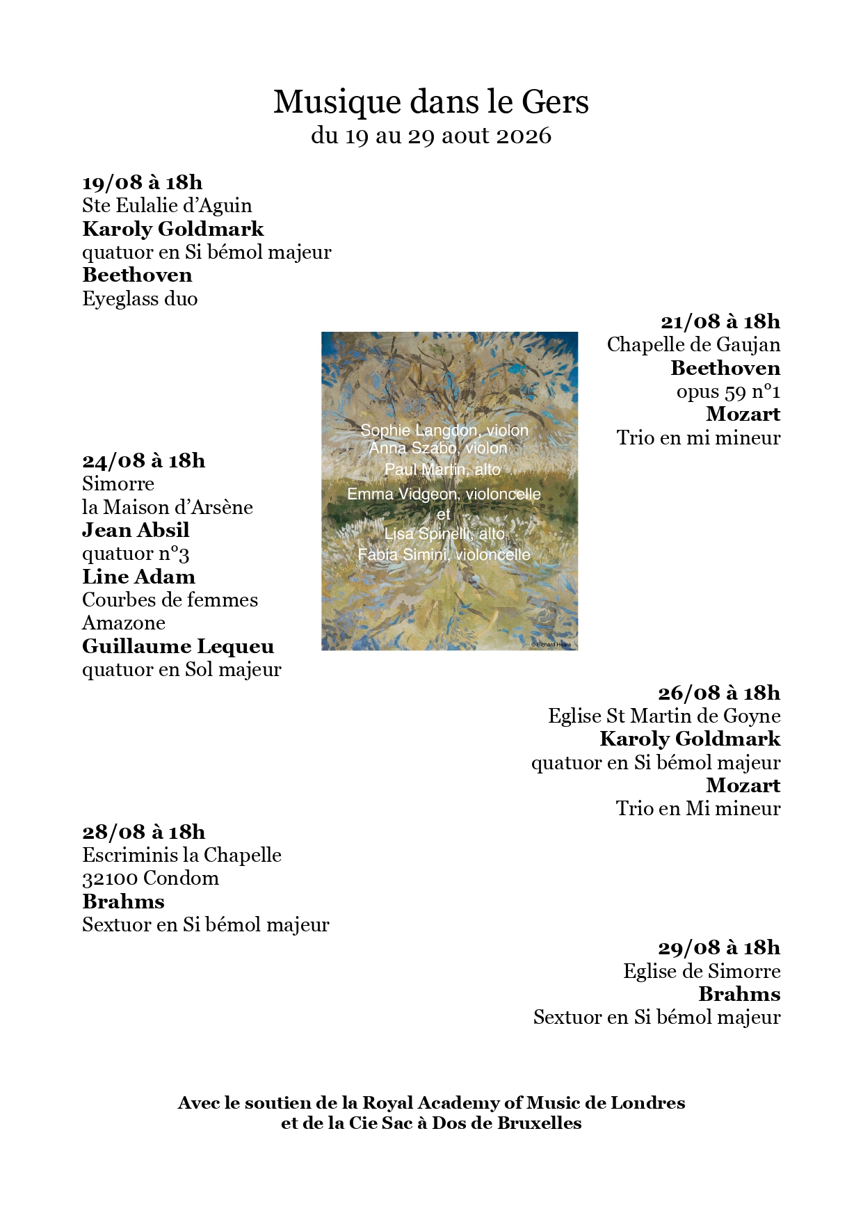 Musiques dans le Gers_Saint-Martin-de-Goyne