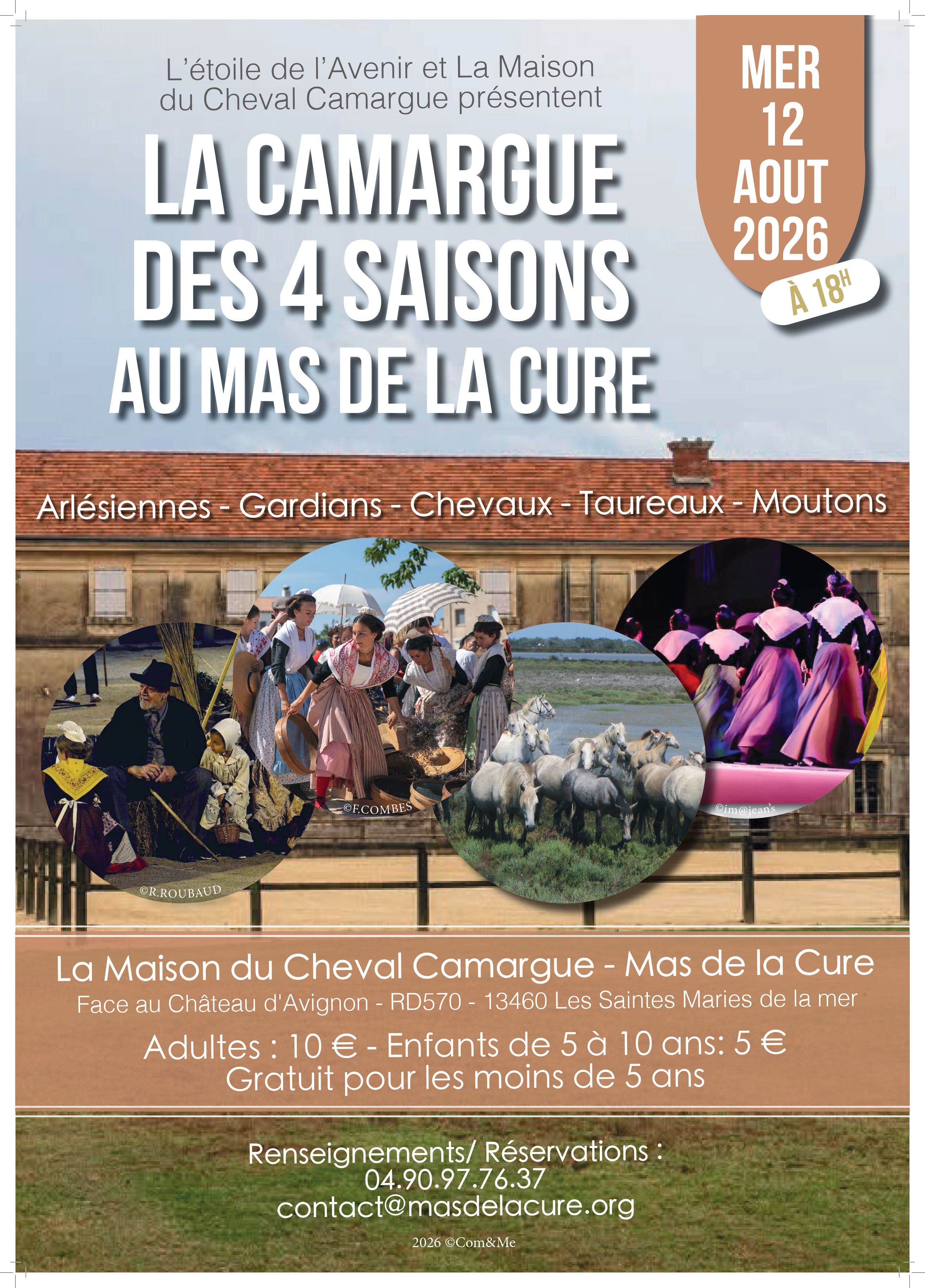 « Spectacle La Camargue des 4 saisons en collaboration avec l’Etoile de l’avenir »