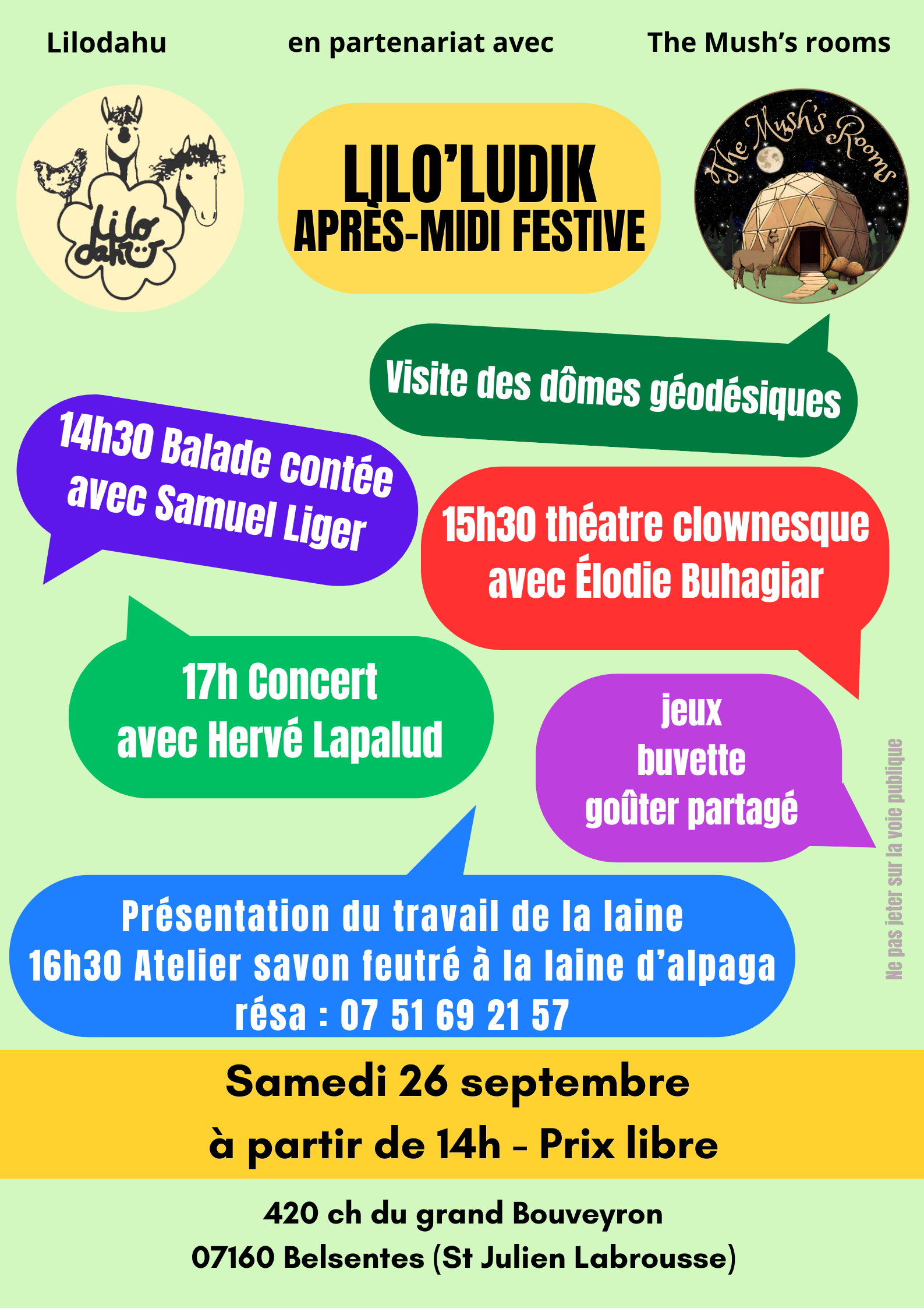 Lilo'Ludik - Après-midi festive à Belsentes — le 26 août 2026