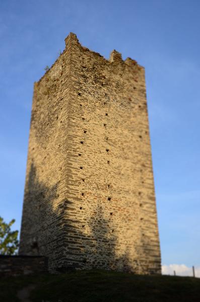 La tour au soleil couchant