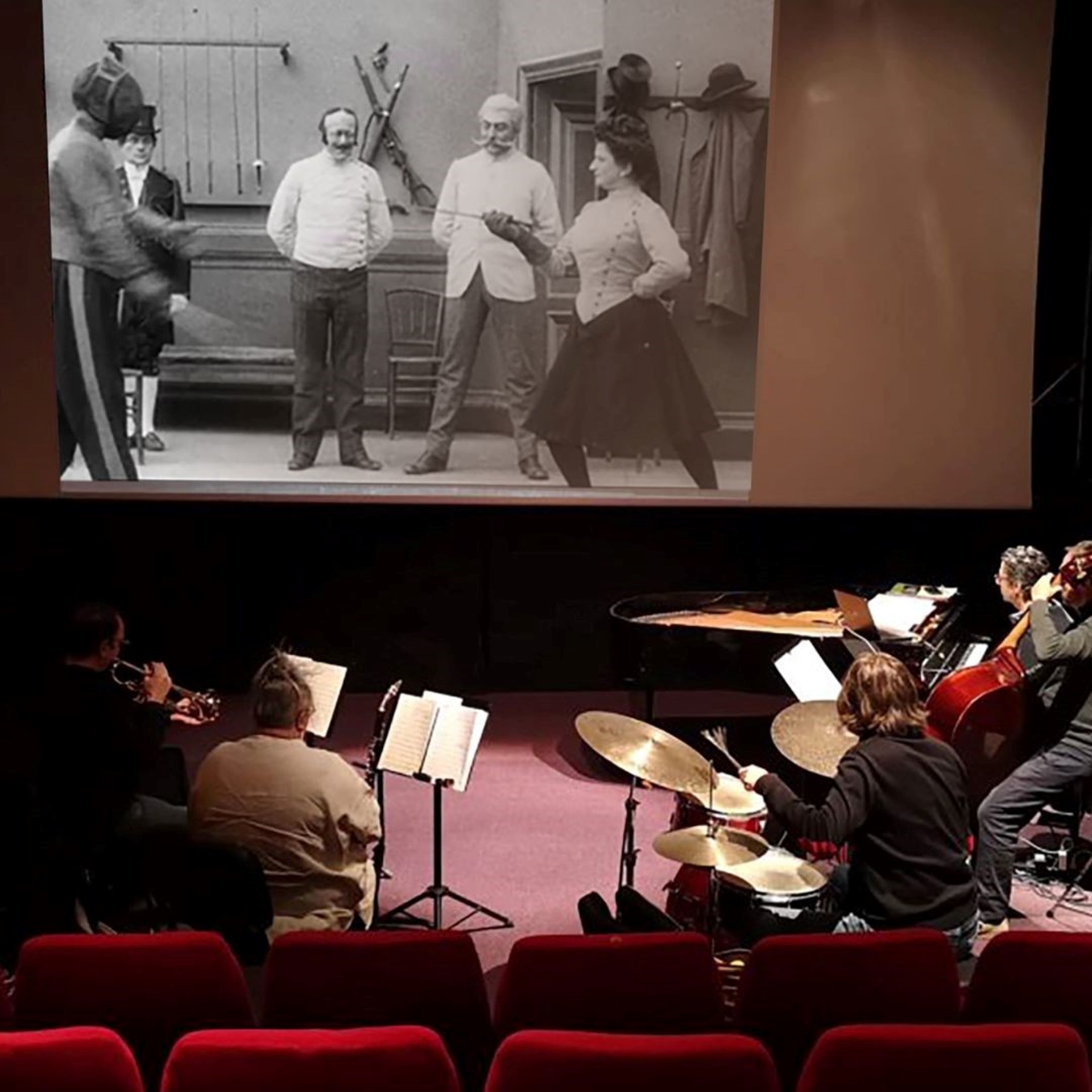 Affiche Ciné-concert à Rosières