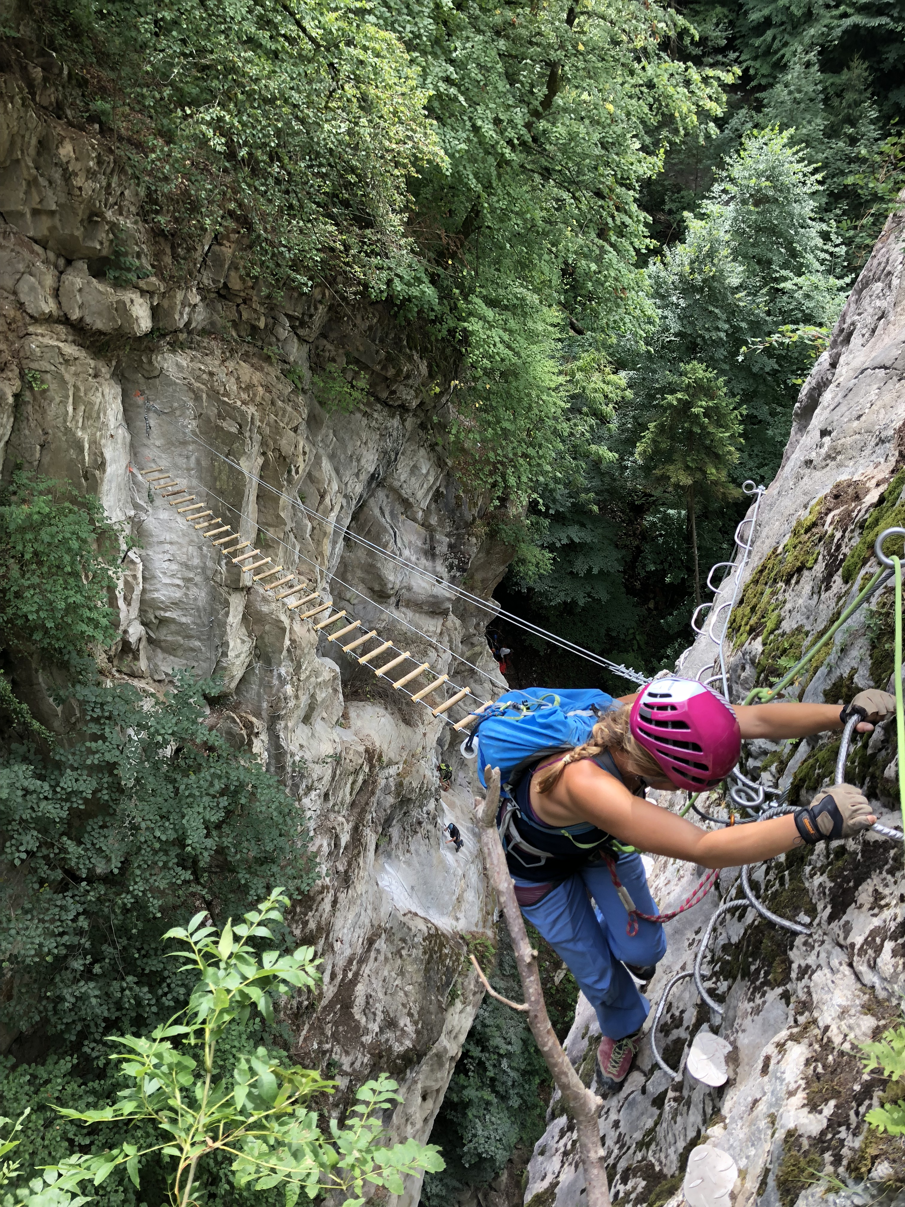 Via Ferrata avec les guides de Saint-Gervais / Les Contamines