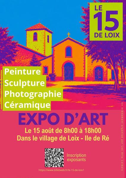 Le 15 de Loix - Peintres et artistes