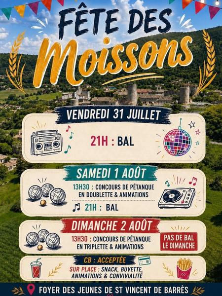 Fête des moissons_Saint-Vincent-de-Barrès