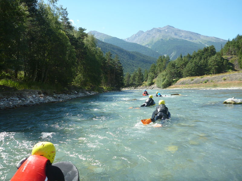 Pratiquants d'hydrospeed Pratiquants d'hydrospeed