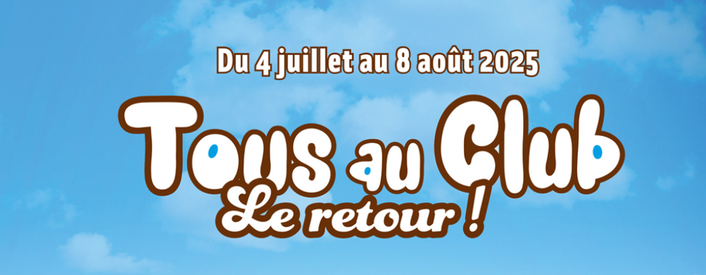 Affiche de l'événement Tous au Club à Charenton 