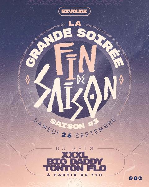 Grande soirée de fin de saison au Bivouak