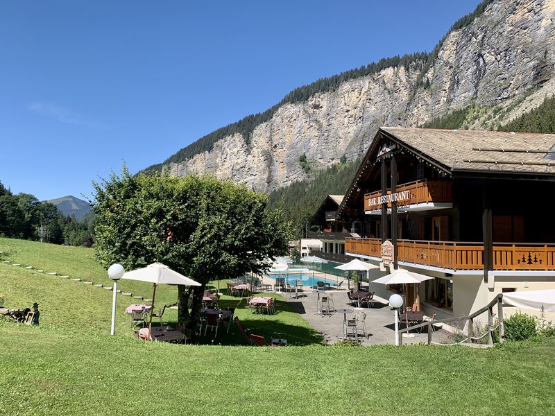 Hôtel Les Prodains en été
