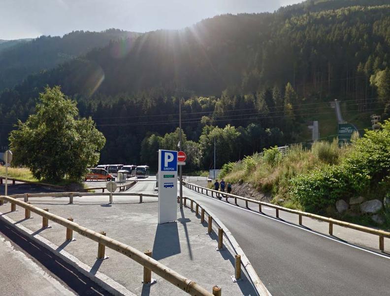 parking autocar chamonix