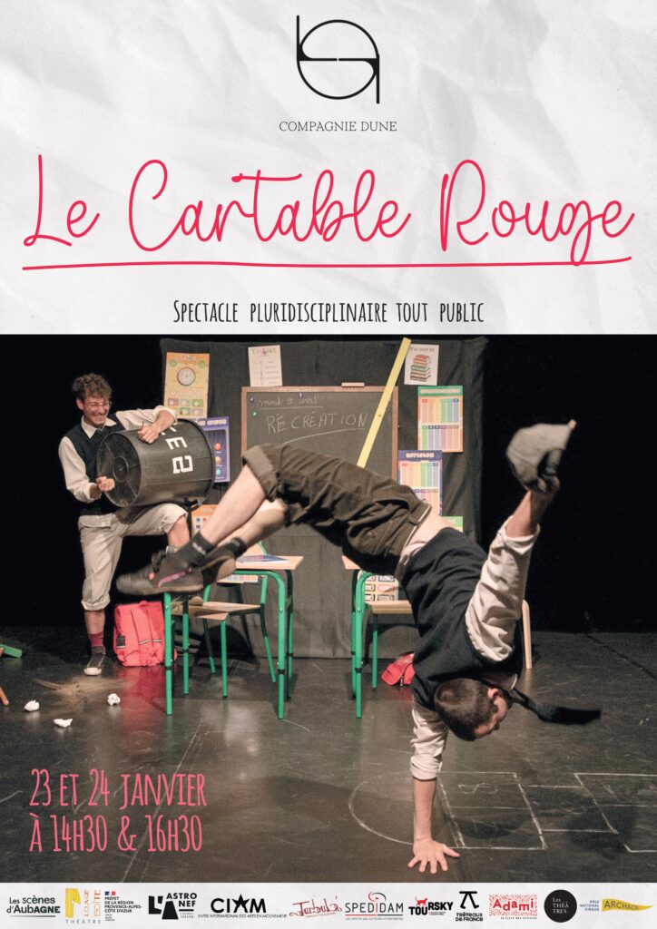 Le cartable rouge