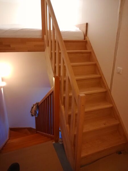Escalier réalisé par Yannick Montfollet