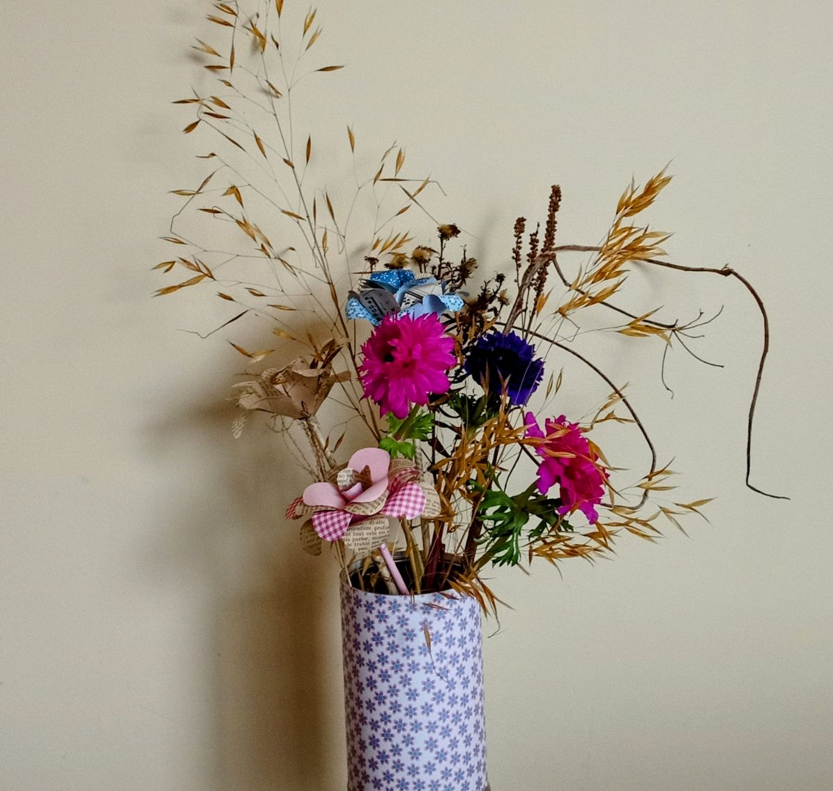 Atelier créatif : Vase estival et poétique