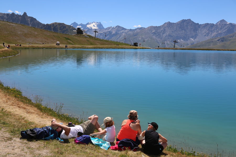 Télésiège et Lac de la Vieille