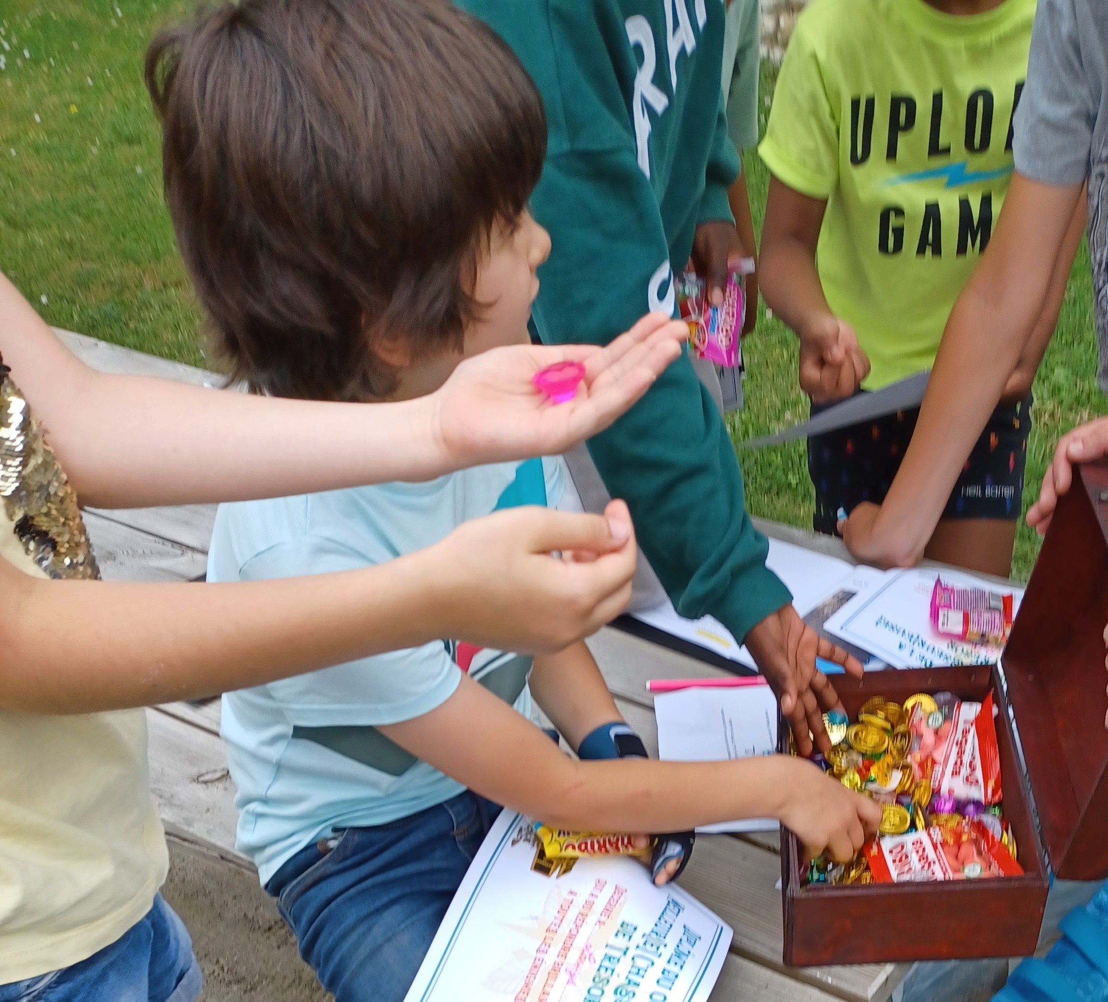 Jeu de piste en plein air « Mission code secret »