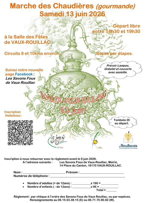 Marche gourmande des Chaudières