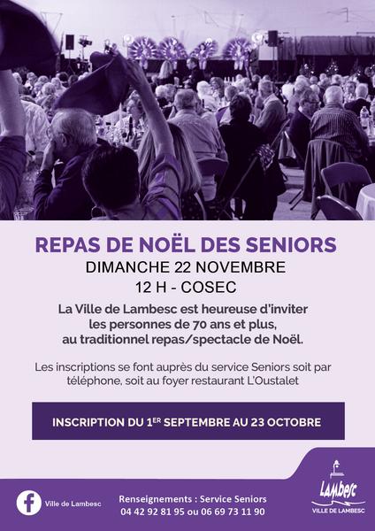 Repas de Noël des Seniors