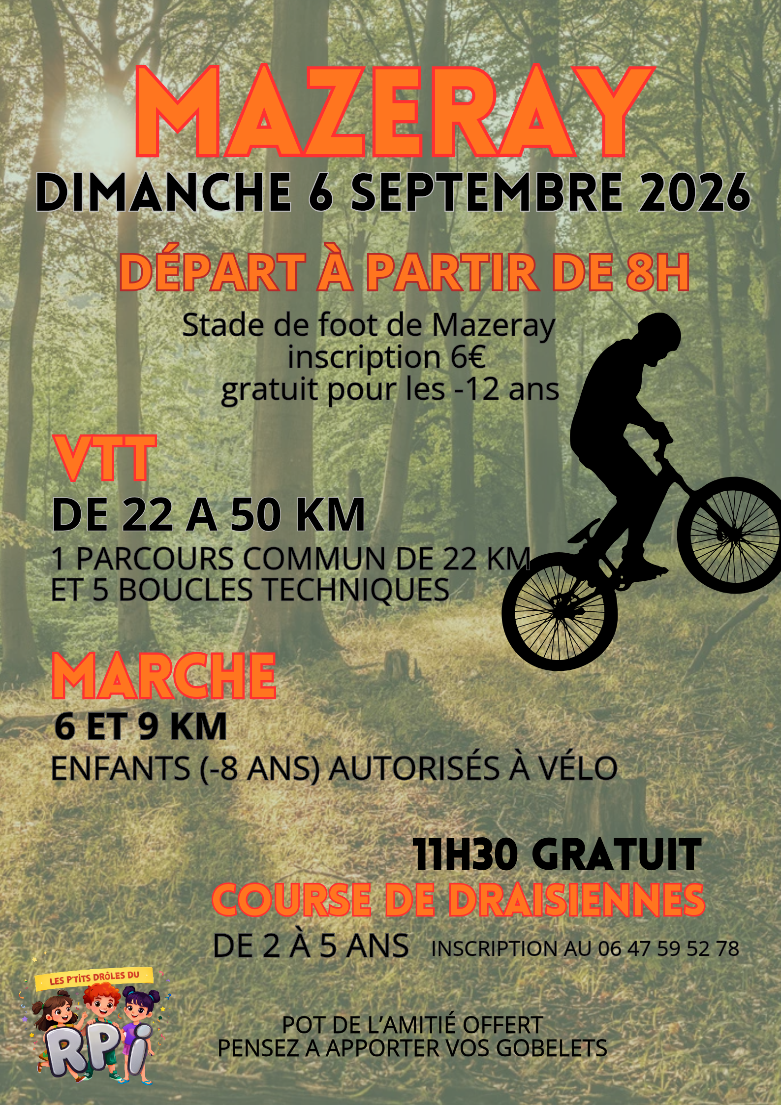 Rando VTT ou marche
