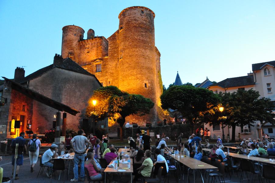 Visite du château de Coupiac