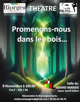 Promenons nous dans les bois Le 9 nov 2024