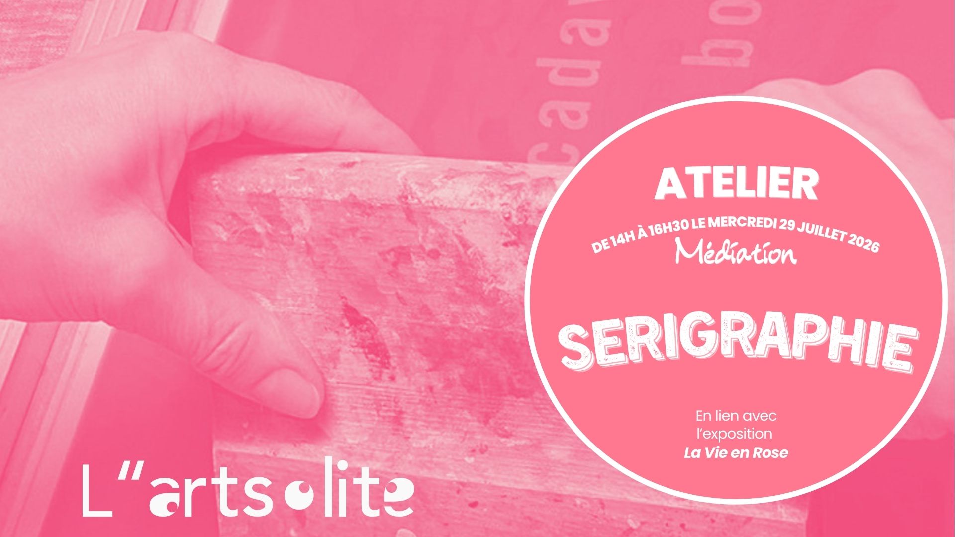 Atelier Médiation Sérigraphie