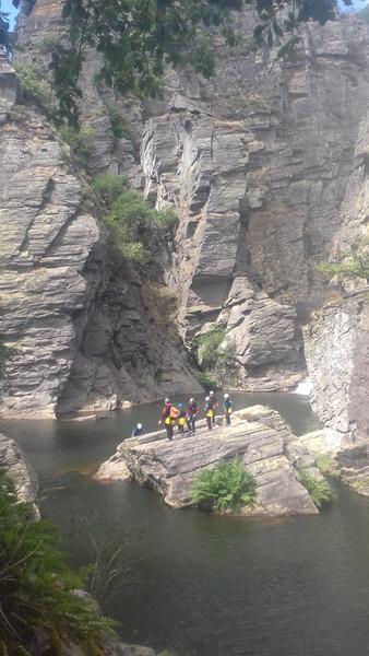 Sortie canyoning accompagnée d'un moniteur_Bout-du-Pont-de-Larn