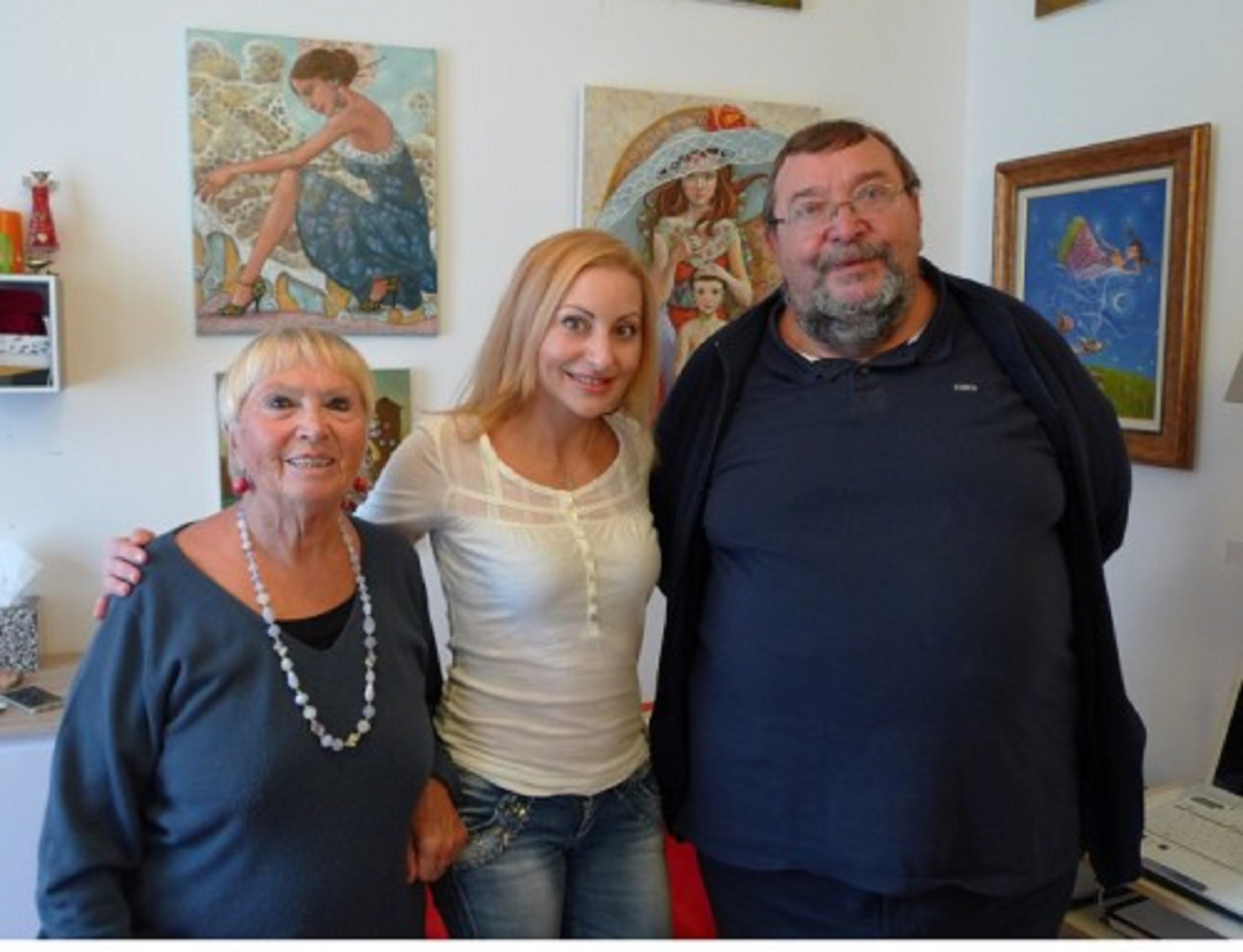 Les membres actifs de l'Association Menton/Sotchi