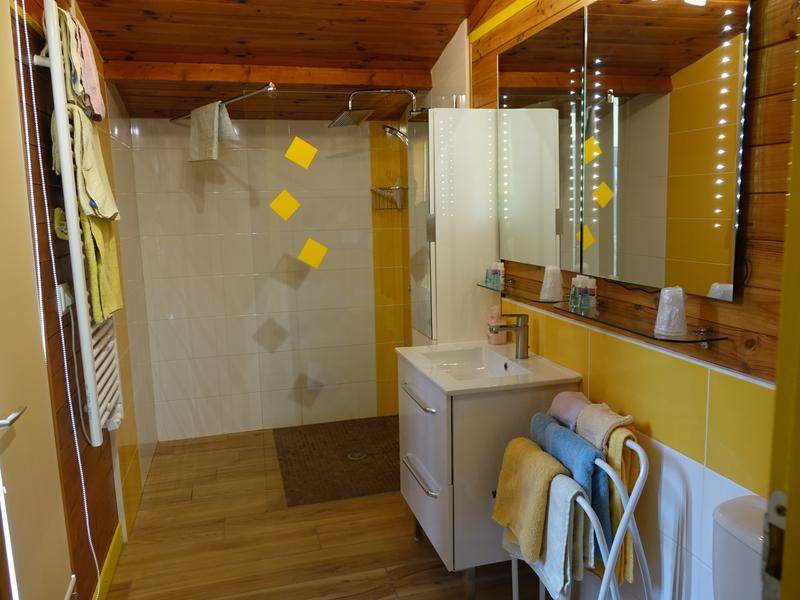 Chalet salle d'eau