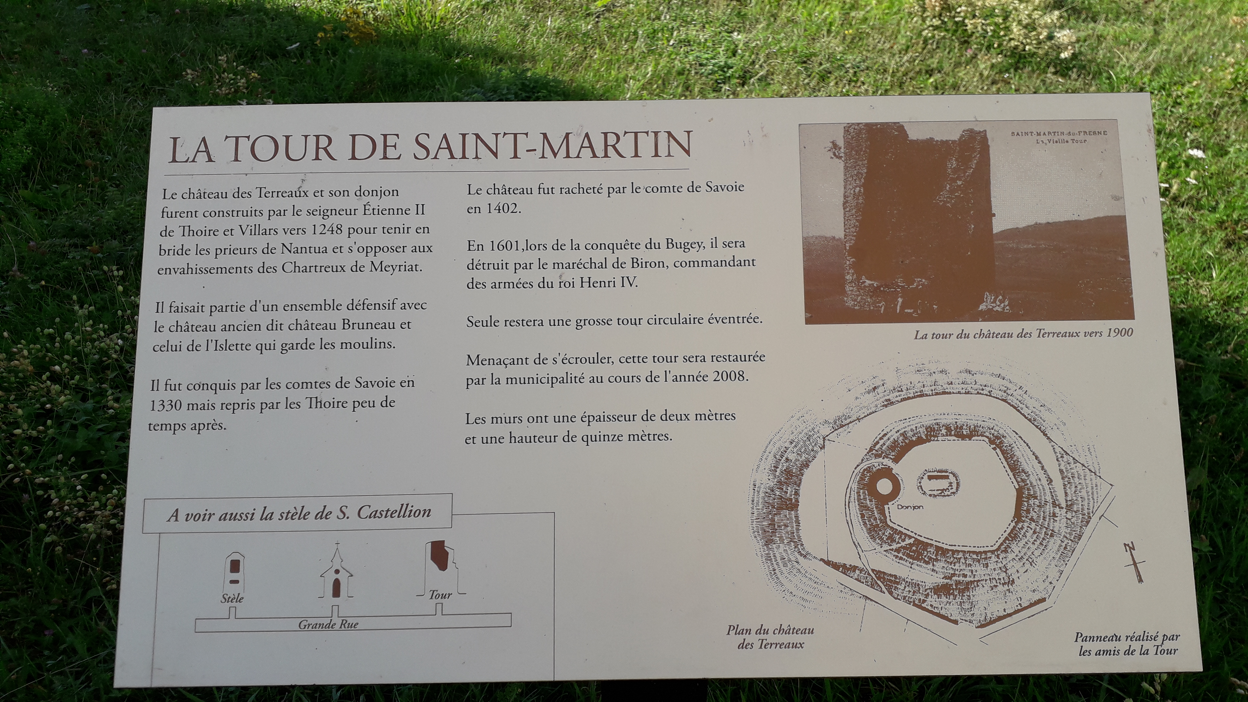 Parcours VTT 65 bleu - Plaine de Saint Martin - Espace FFC Ain Forestire