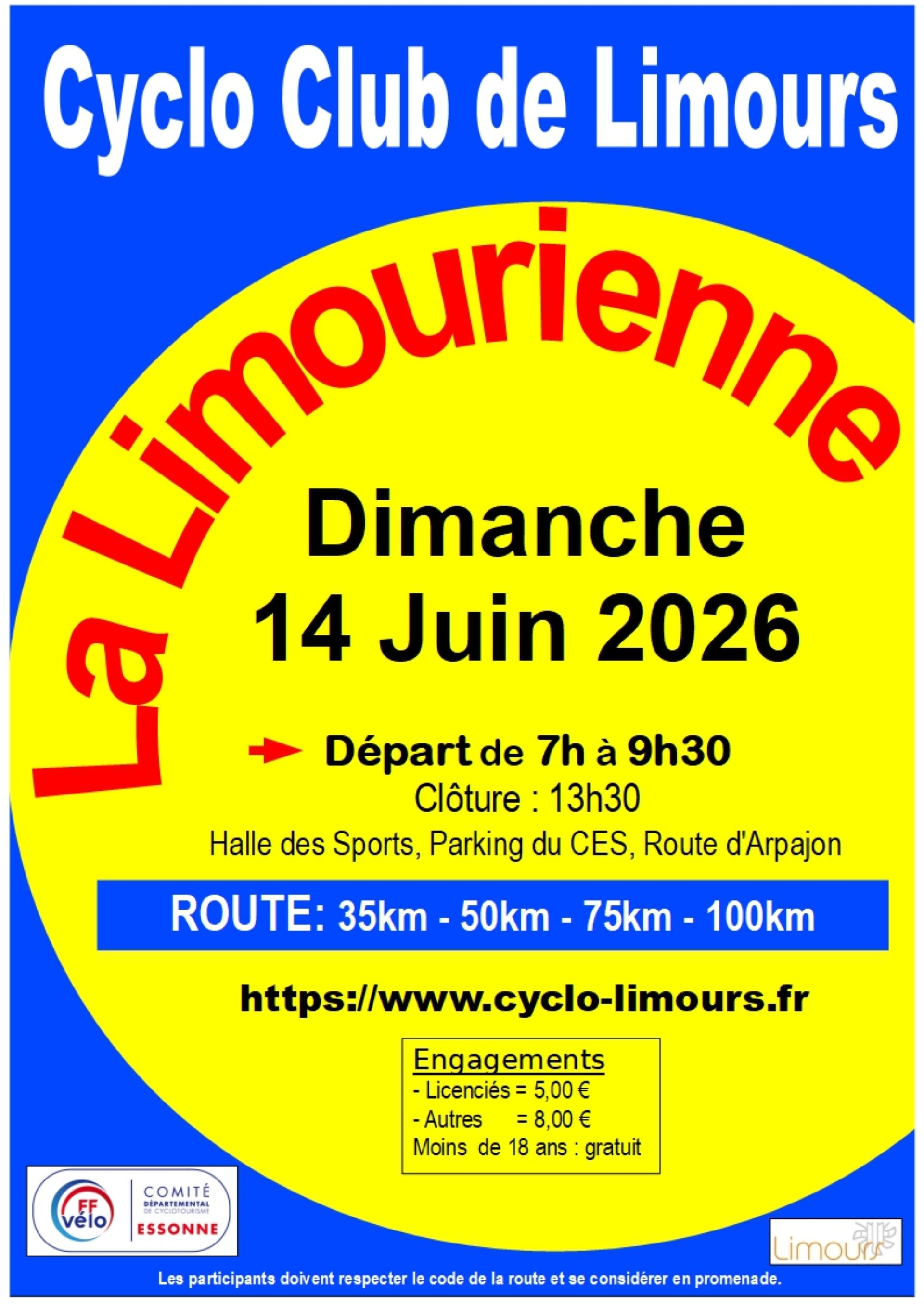 LA LIMOURIENNE, 14 juin 2026, u00e0 Limours